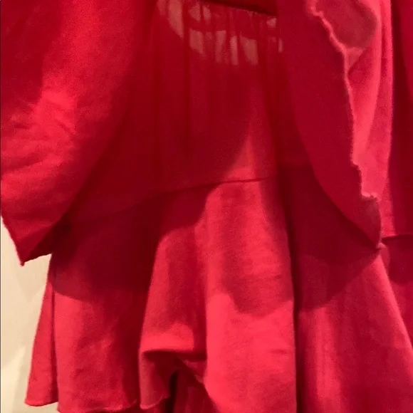 Chic Hot Pink Layered Tank Top - Picture 3 of 6